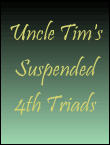 suspended 4th triads